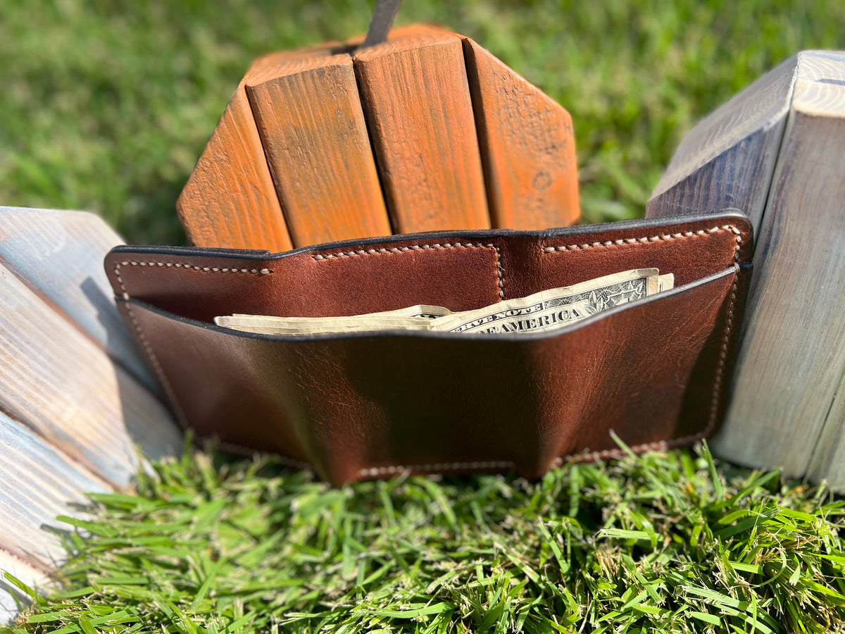 Brown Horween Derby Leather